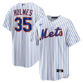 Clay Holmes New York Mets Nike Home Replica Jersey - White | MLB Fan Gear