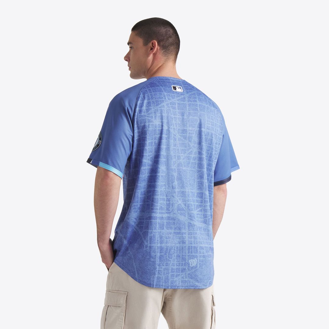Washington Nationals Nike 2025 City Connect Limited Jersey - Blue | MLB Fan Gear