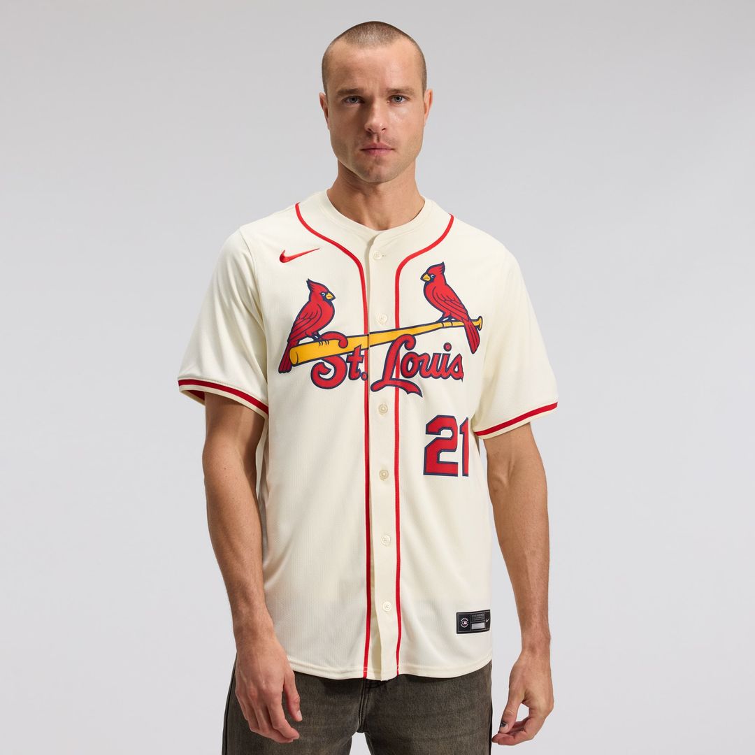 Lars Nootbaar St. Louis Cardinals Nike Alternate 2 Limited Jersey - Cream | MLB Fan Gear