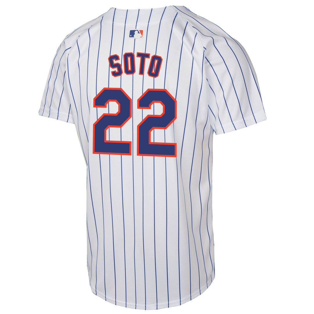 Juan Soto New York Mets Nike Youth Home Game Player Jersey - White | MLB Fan Gear