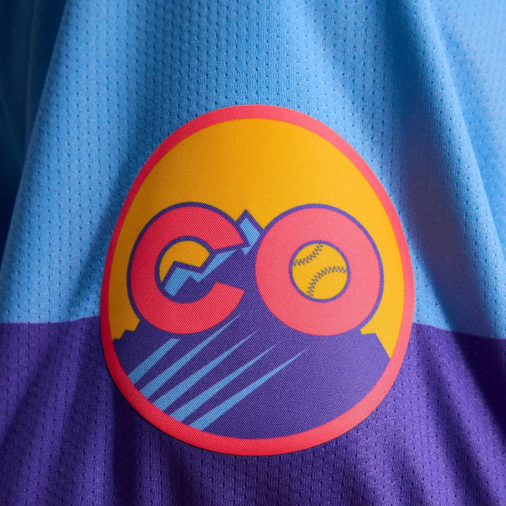 Colorado Rockies Nike 2025 City Connect Limited Jersey - Purple/ Light Blue | MLB Fan Gear