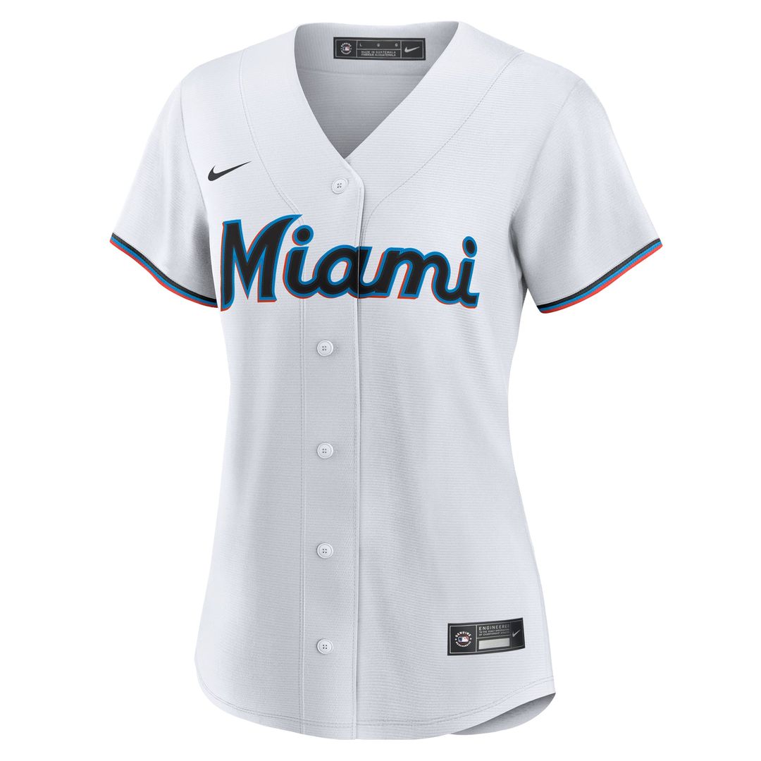Griffin Conine Miami Marlins Nike Women's Home Replica Jersey - White | MLB Fan Gear