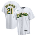 Tyler Soderstrom Athletics Nike Home Replica Jersey - White | MLB Fan Gear