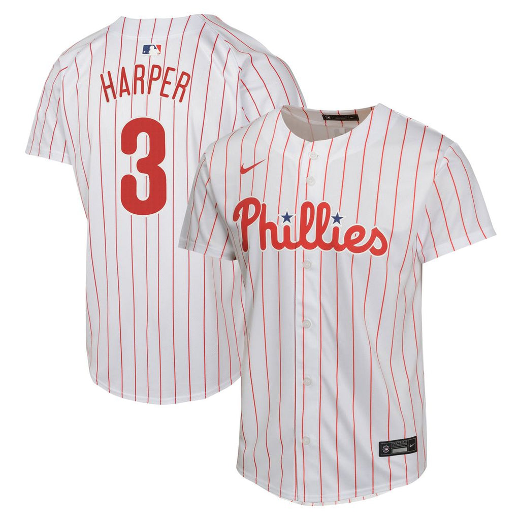 Bryce Harper Philadelphia Phillies Nike Youth Home Game Player Jersey - White | MLB Fan Gear