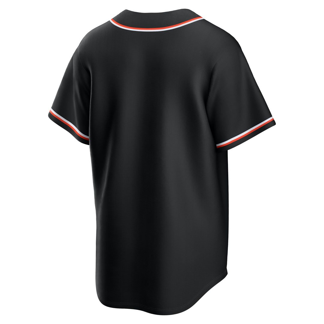 Baltimore Orioles Nike Fashion Replica Black Out Jersey | MLB Fan Gear