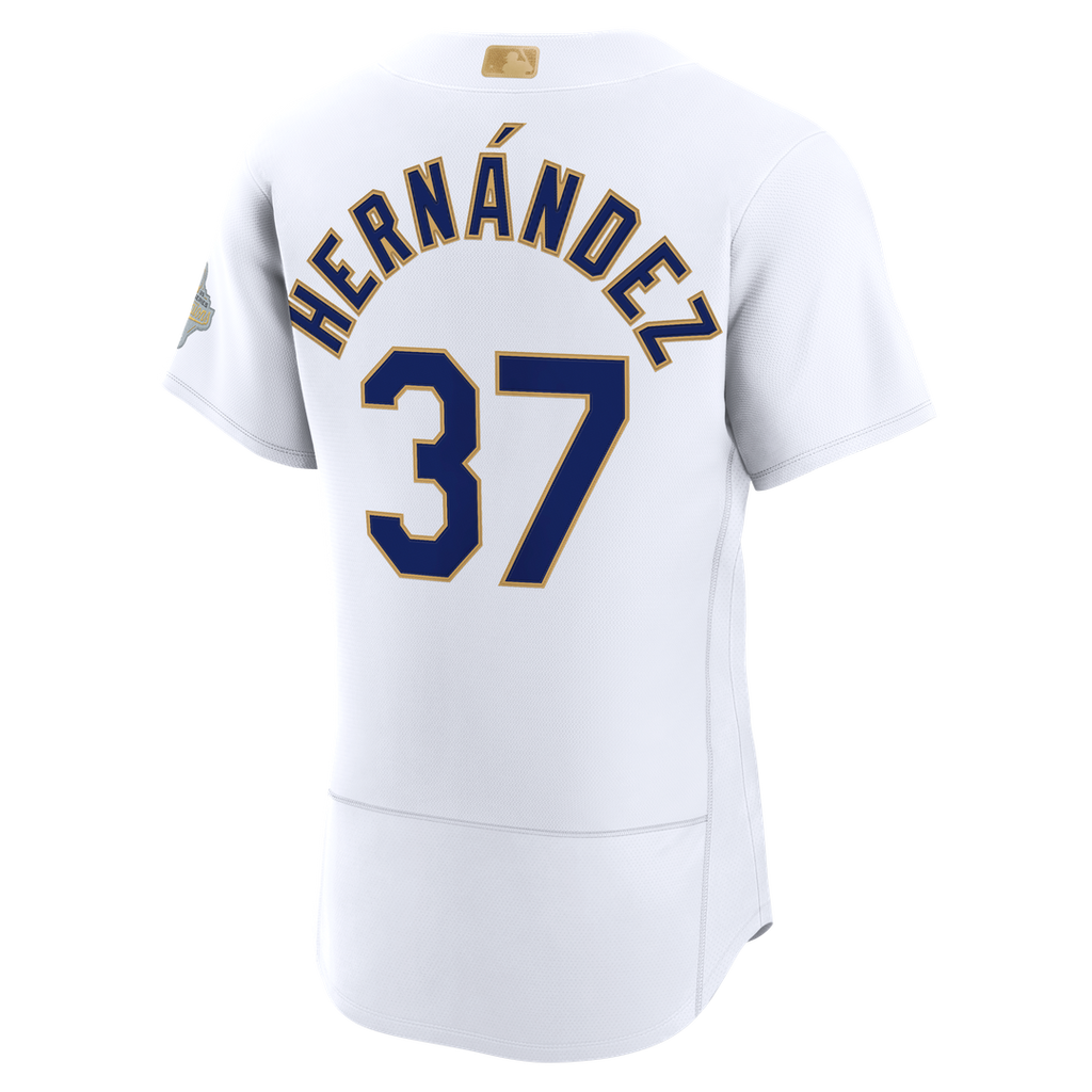 Teoscar Hernández Los Angeles Dodgers Nike 2026 Gold Collection Authentic Jersey - White | MLB Fan Gear