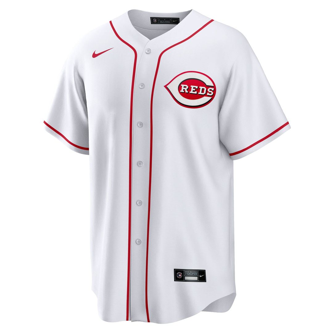 Jose Trevino Cincinnati Reds Nike Home Replica Jersey - White | MLB Fan Gear