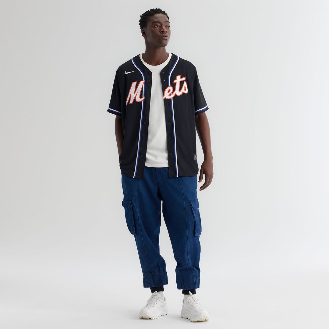 Juan Soto New York Mets Nike Fashion Replica Black Out Jersey | MLB Fan Gear