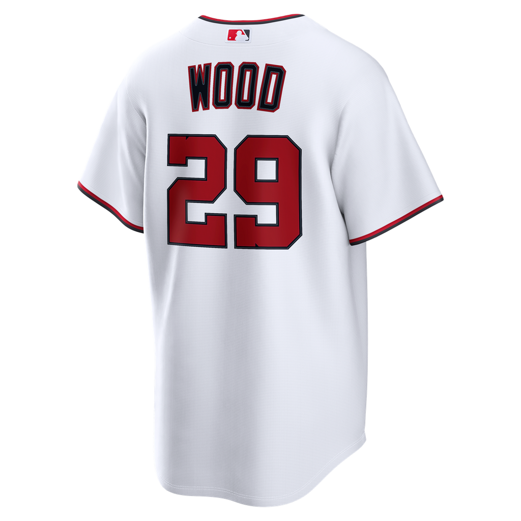 James Wood Washington Nationals Nike Home Replica Jersey - White | MLB Fan Gear