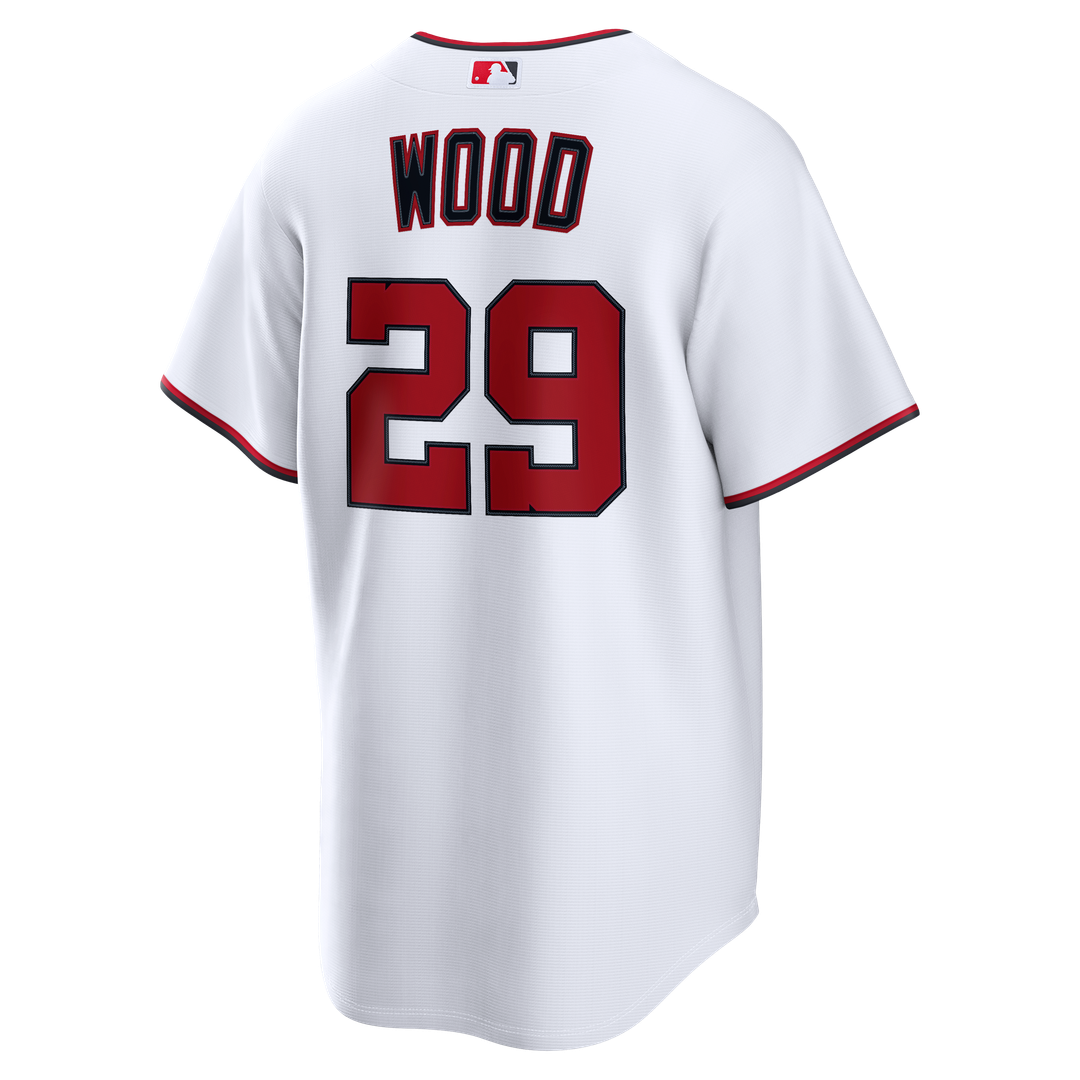 James Wood Washington Nationals Nike Home Replica Jersey - White | MLB Fan Gear
