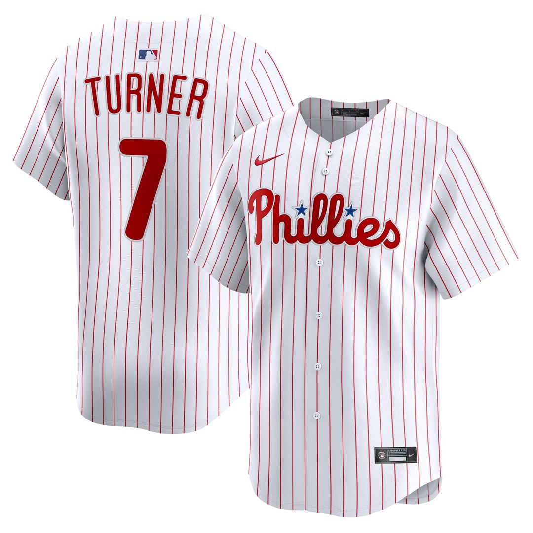 Trea Turner Philadelphia Phillies Nike Alternate Limited Player Jersey - Light Blue | MLB Fan Gear