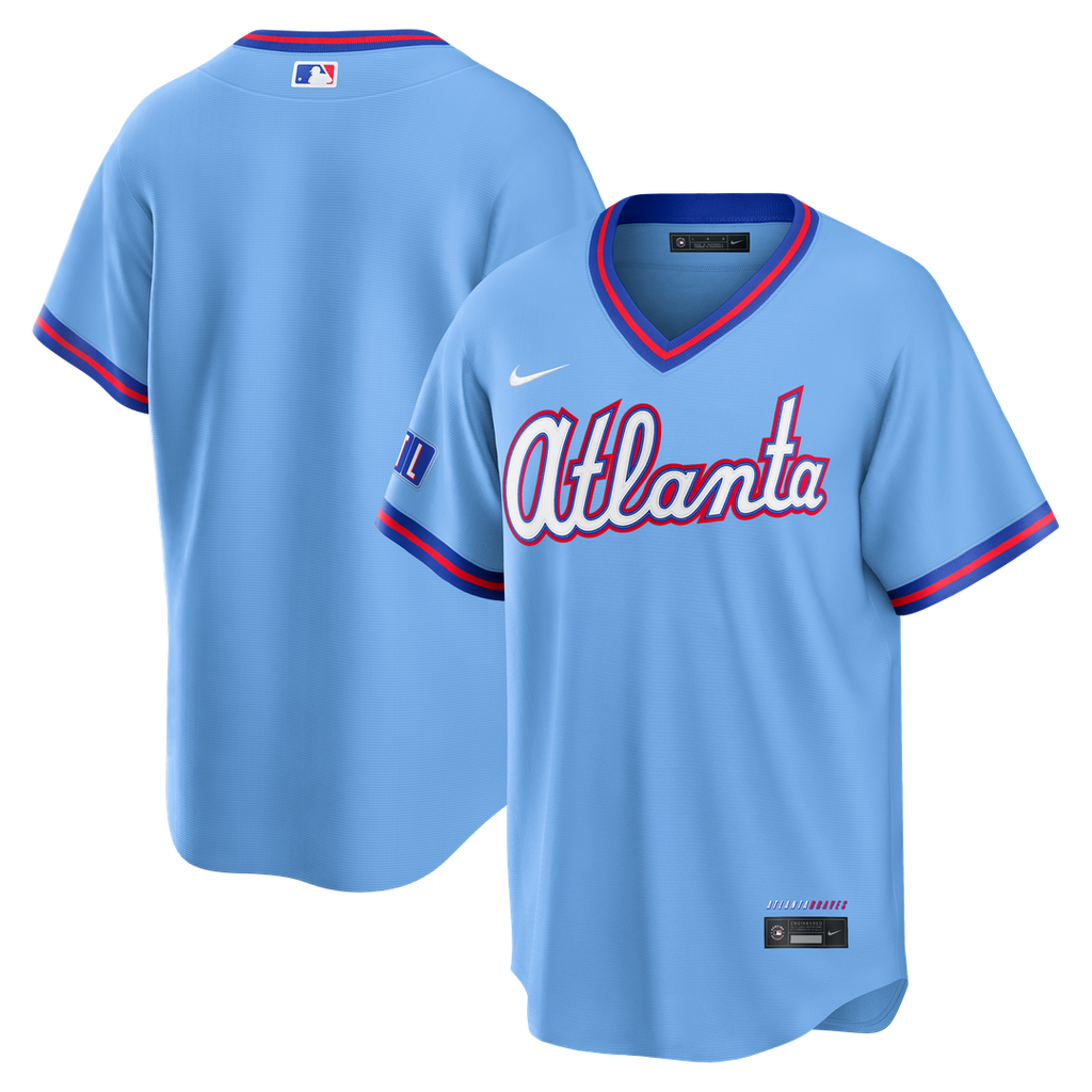 Atlanta Braves Nike 2026 City Connect Stadium Jersey - Powder Blue | MLB Fan Gear