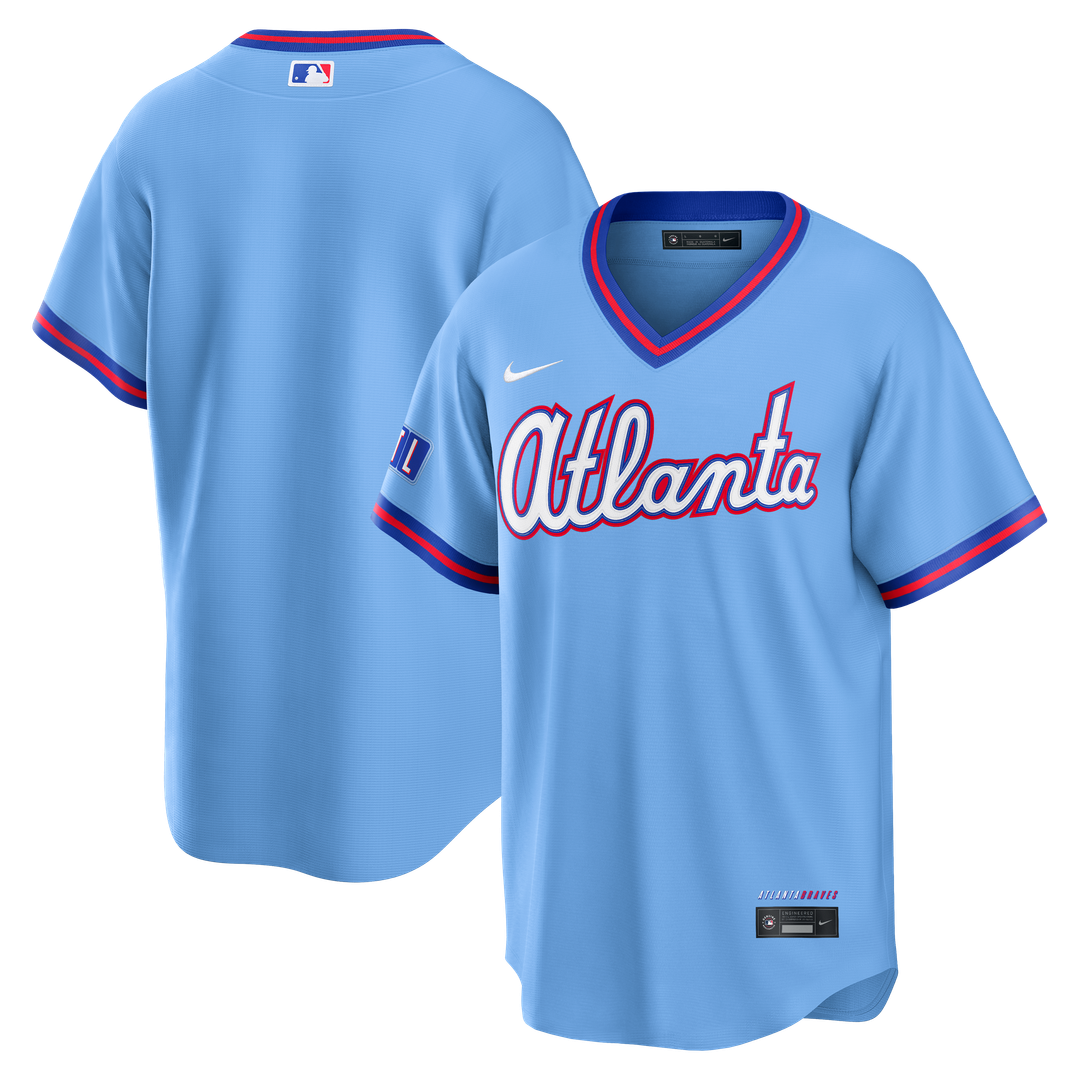 Atlanta Braves Nike 2026 City Connect Stadium Jersey - Powder Blue | MLB Fan Gear