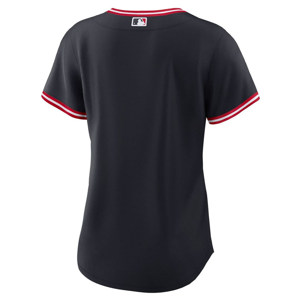 Cleveland Guardians Nike Women's Alternate Replica Jersey - Navy | MLB Fan Gear