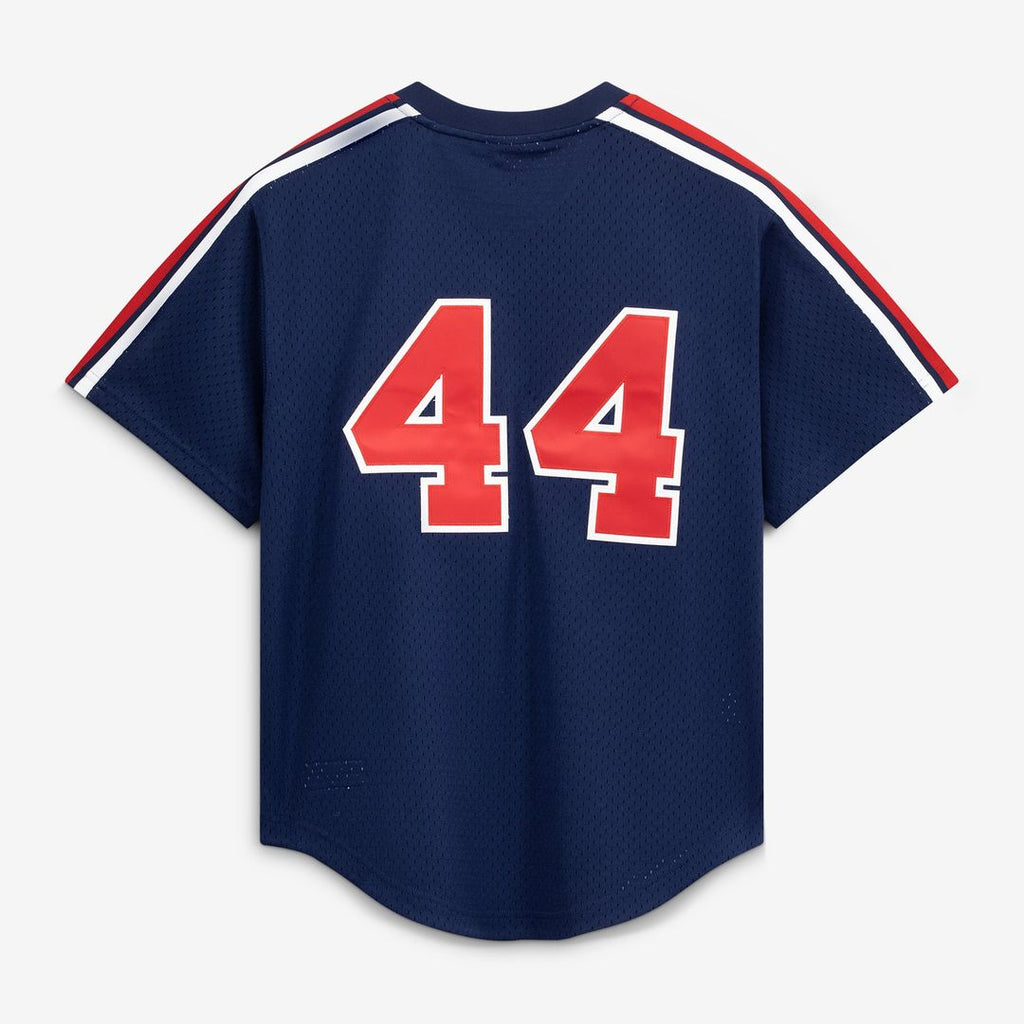 Reggie Jackson California Angels Mitchell & Ness Authentic Batting Practice Jersey - Navy | MLB Fan Gear