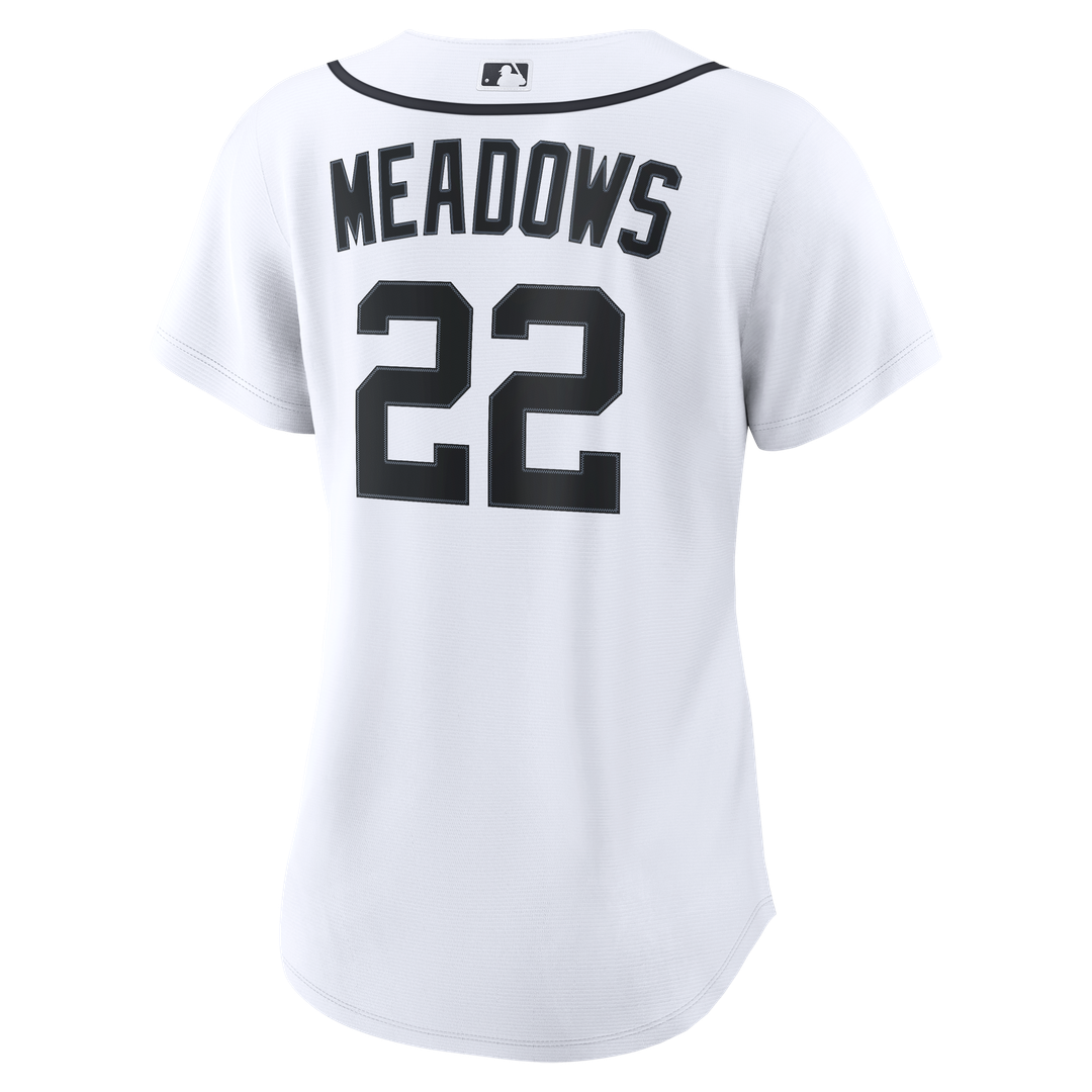 Parker Meadows Detroit Tigers Nike Women's Home Replica Jersey - White | MLB Fan Gear