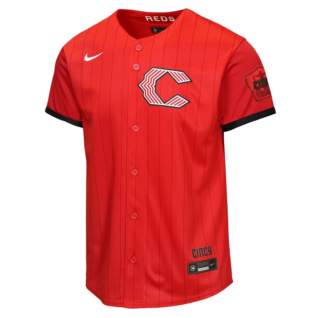 Cincinnati Reds Nike Youth 2026 City Connect Stadium Jersey - Red | MLB Fan Gear