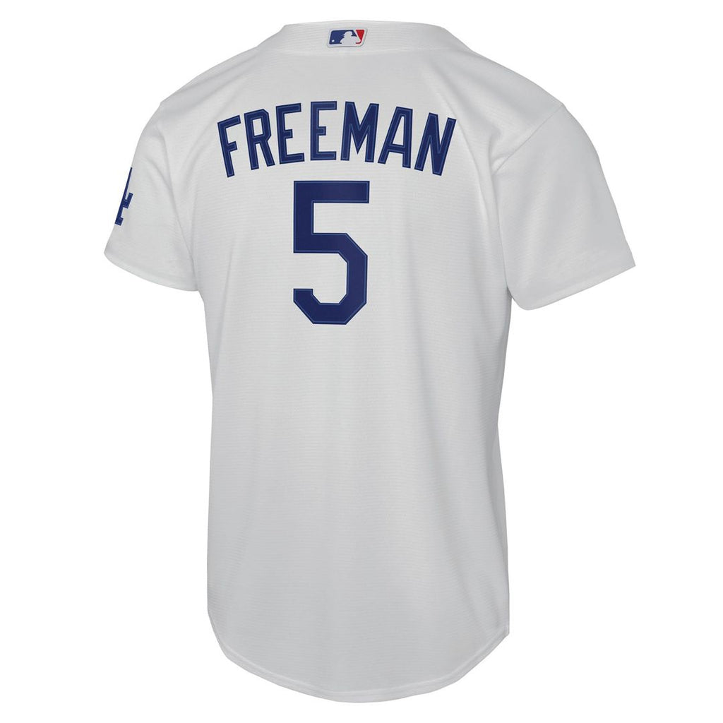 Freddie Freeman Los Angeles Dodgers Nike Youth Home Stadium Jersey - White | MLB Fan Gear