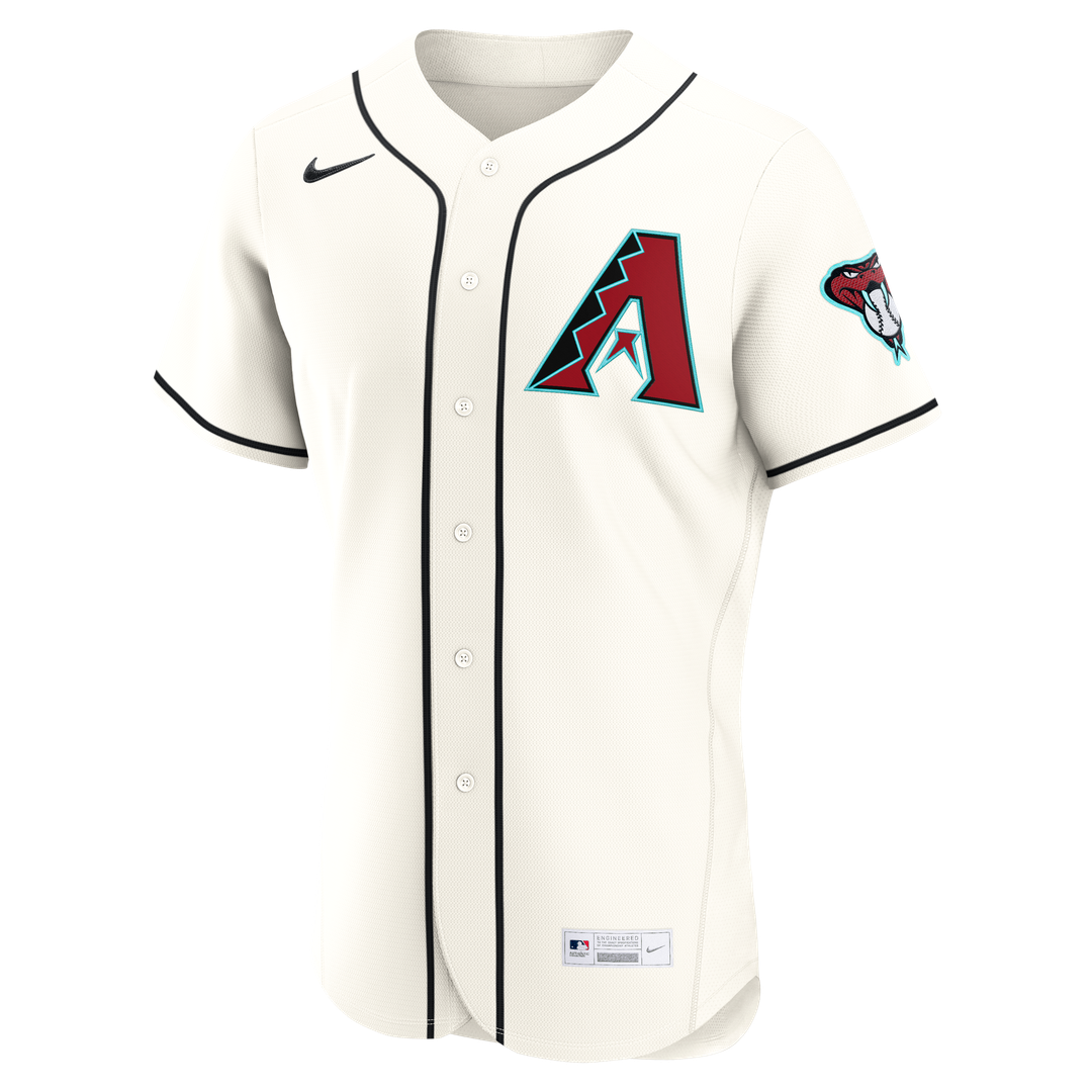 Arizona Diamondbacks Nike Home Authentic Custom Jersey - Cream | MLB Fan Gear