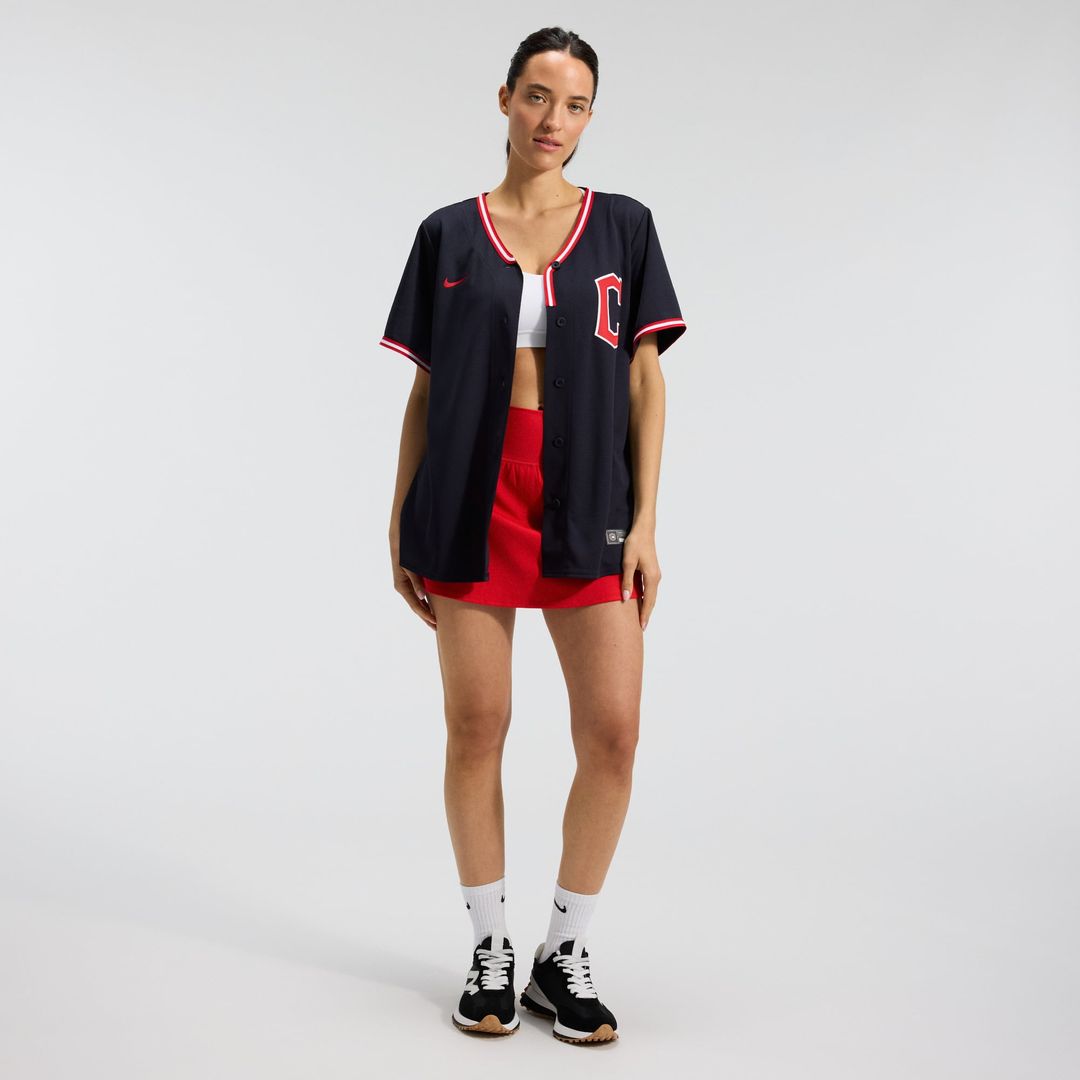 Cleveland Guardians Nike Women's Alternate 2 Replica Jersey - Red | MLB Fan Gear