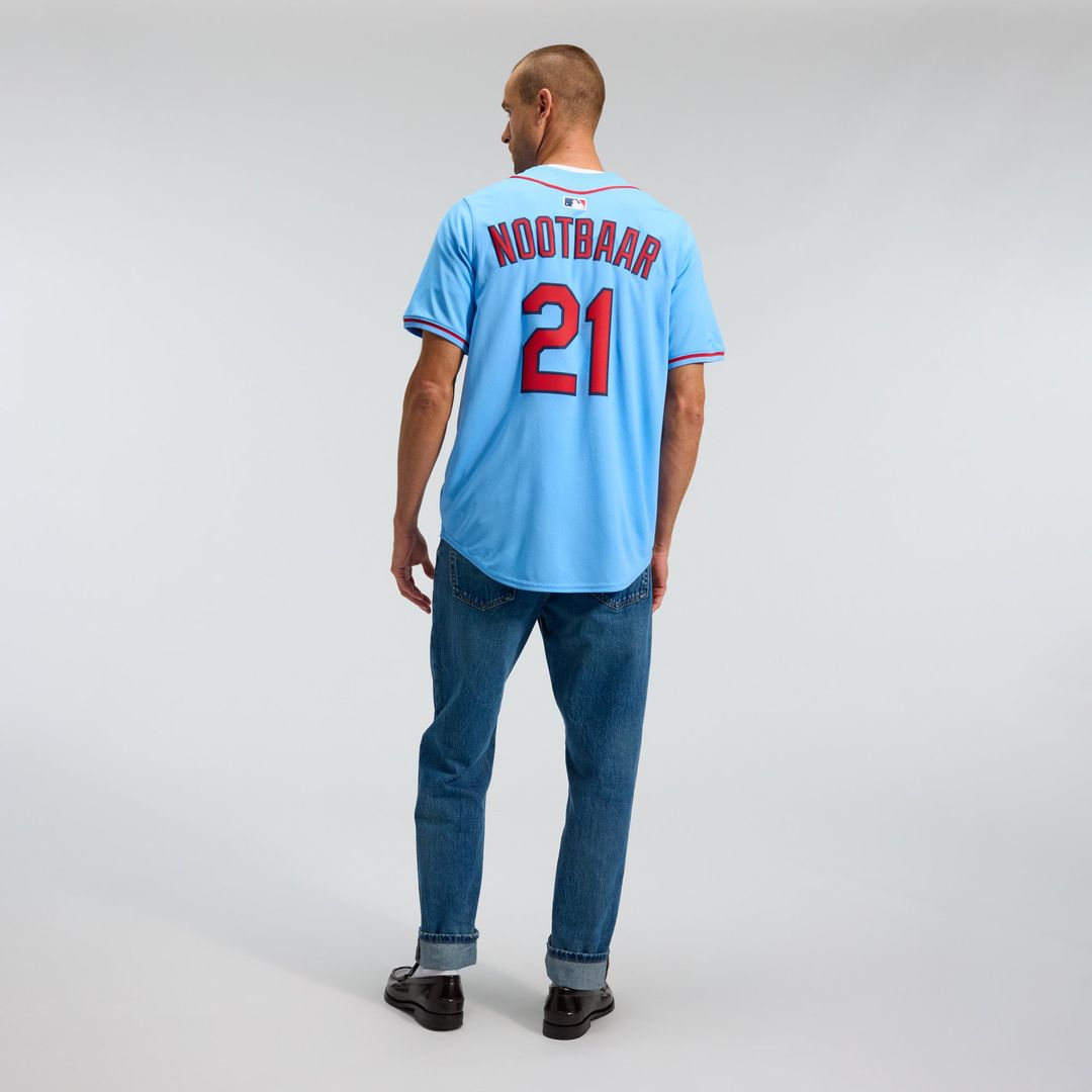 Lars Nootbaar St. Louis Cardinals Nike Alternate Limited Jersey - Light Blue | MLB Fan Gear