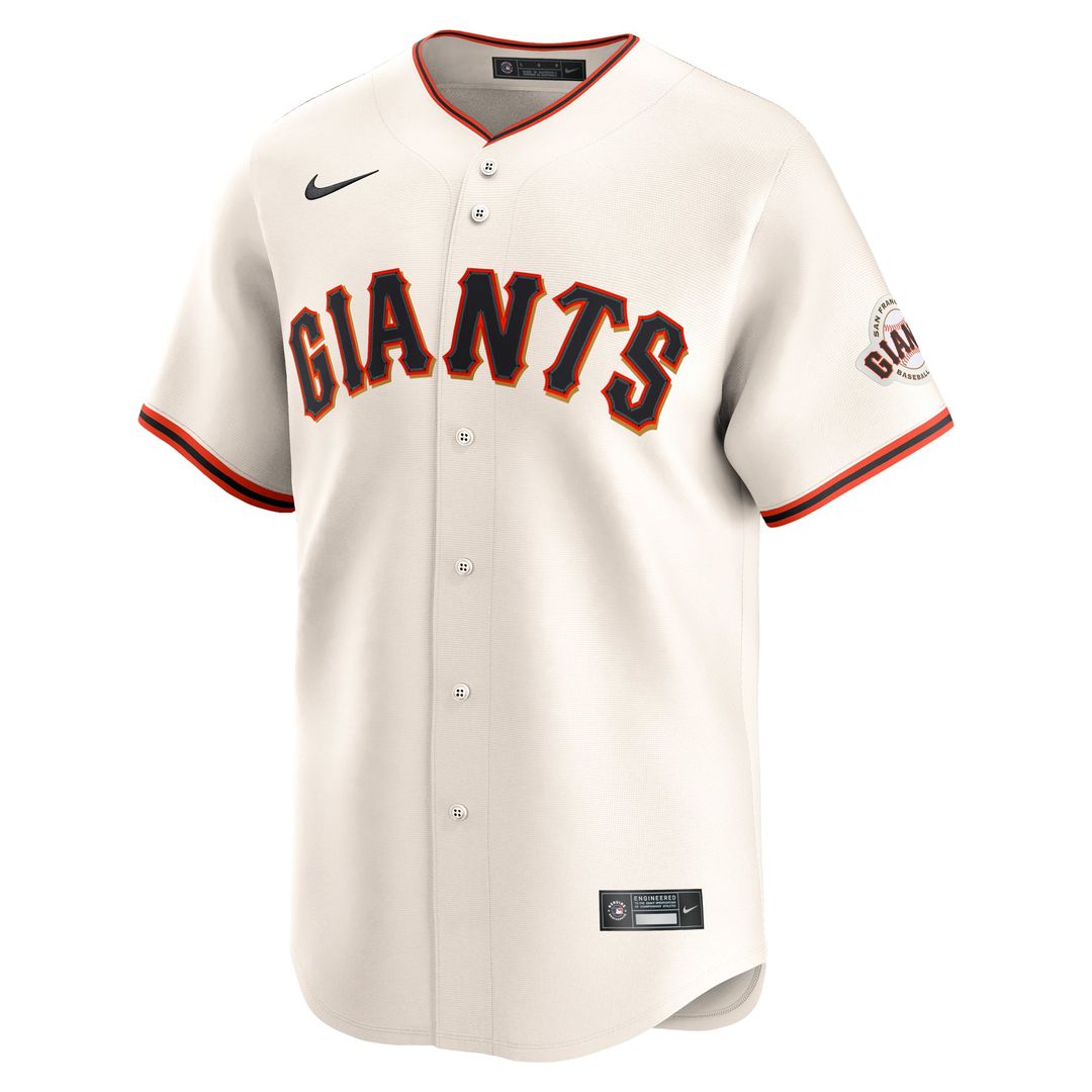 San Francisco Giants Nike Home Limited Custom Jersey - Cream | MLB Fan Gear