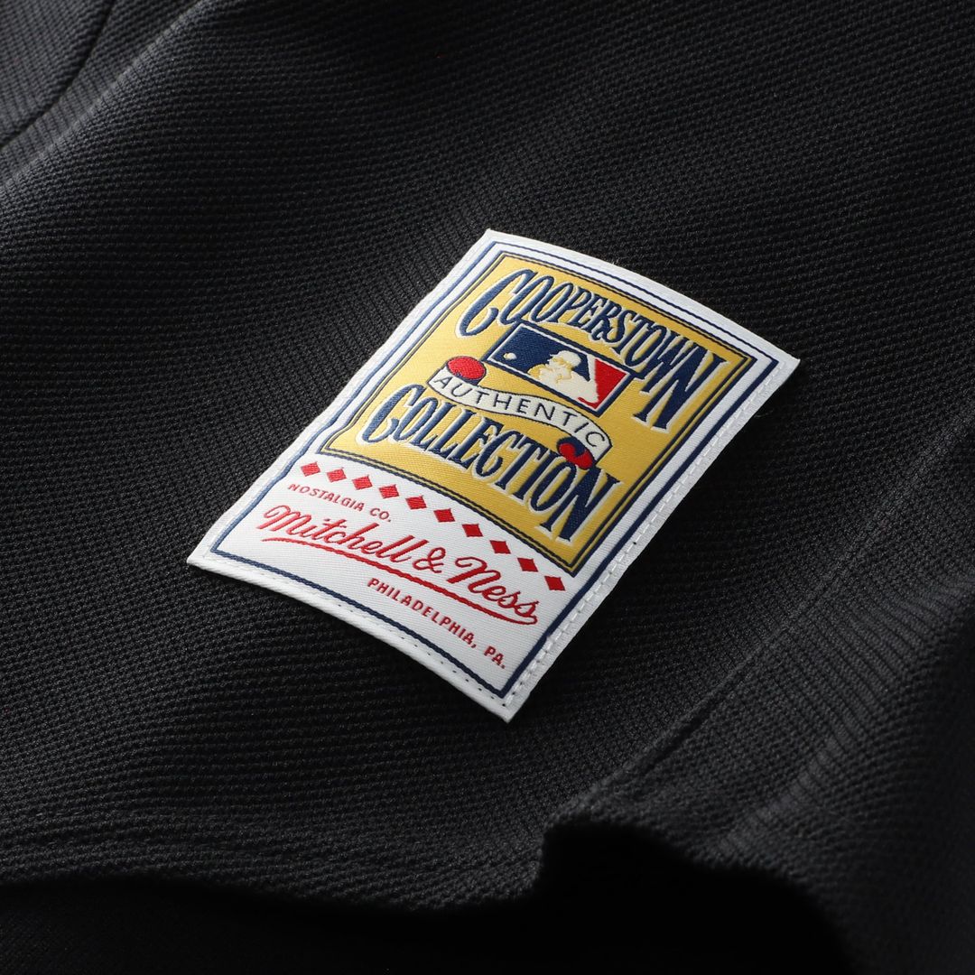 Ken Griffey Jr. Cincinnati Reds Mitchell & Ness Cooperstown Collection Authentic Mesh Batting Practice Jersey - Black | MLB Fan Gear