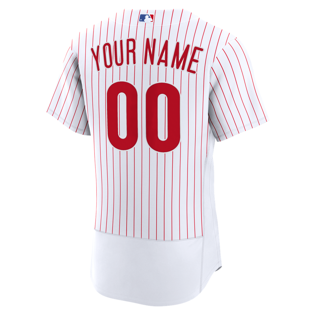 Philadelphia Phillies Nike Home Authentic Custom Jersey - White | MLB Fan Gear