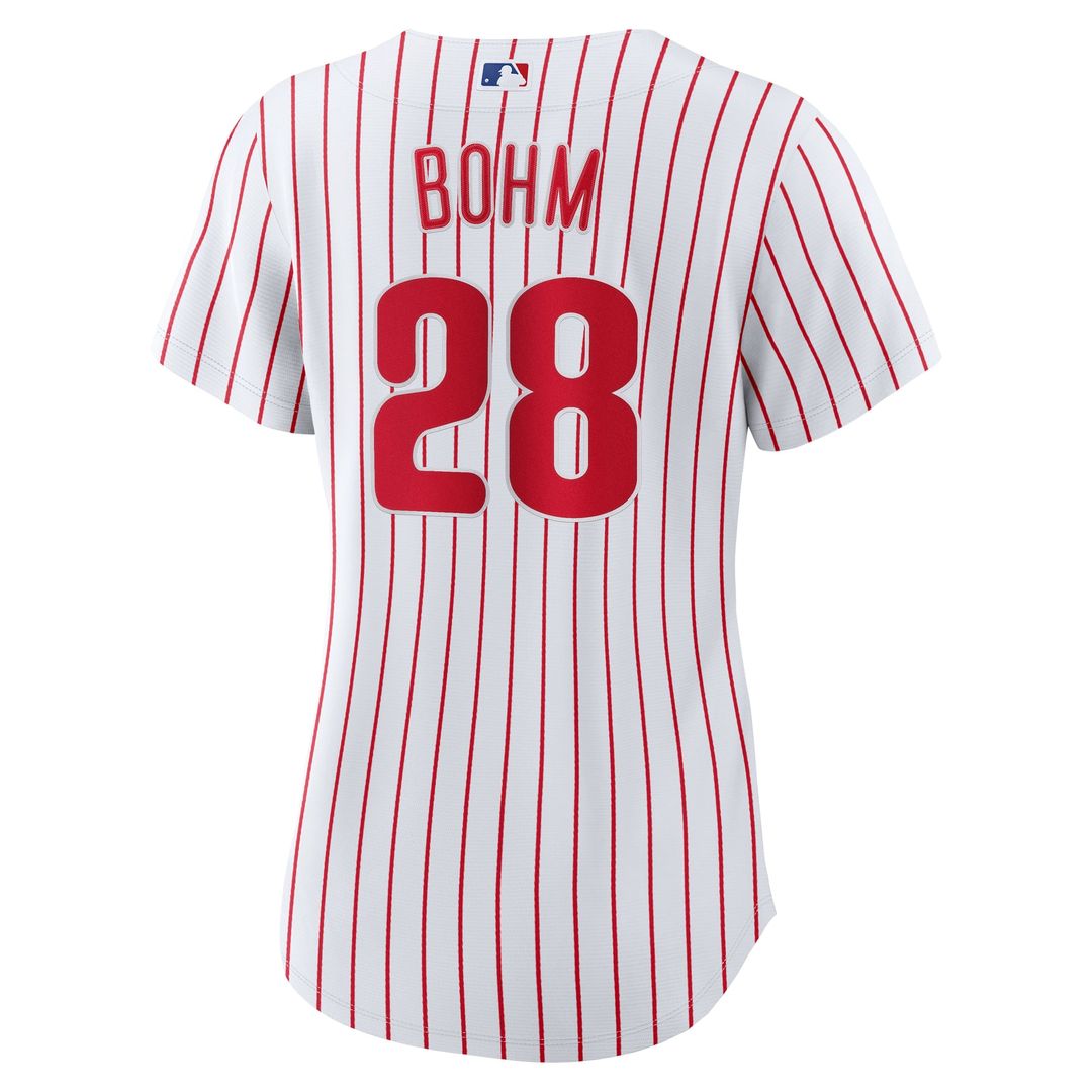Alec Bohm Philadelphia Phillies Nike Women's Home Replica Jersey - White | MLB Fan Gear