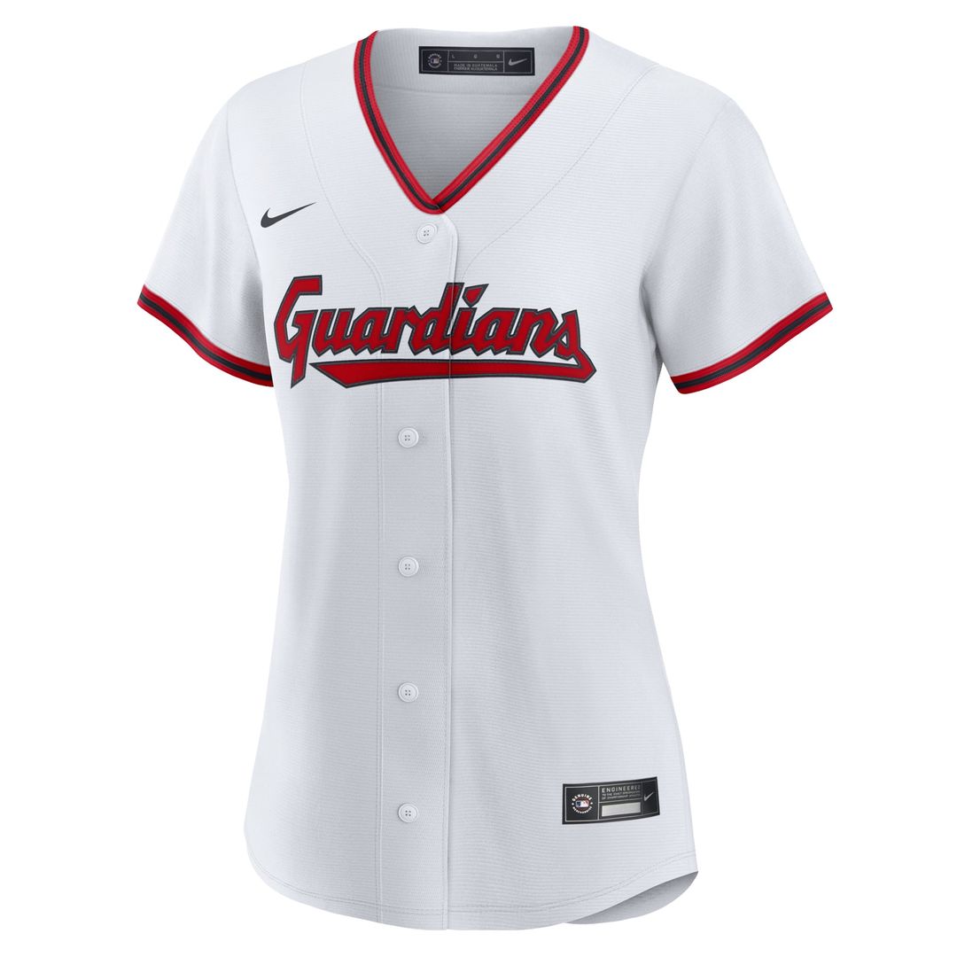 Cleveland Guardians Nike Women's Home Replica 2.0 Jersey - White | MLB Fan Gear