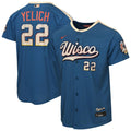 Christian Yelich Milwaukee Brewers Nike Youth 2026 City Connect Stadium Jersey - Mineral Blue | MLB Fan Gear