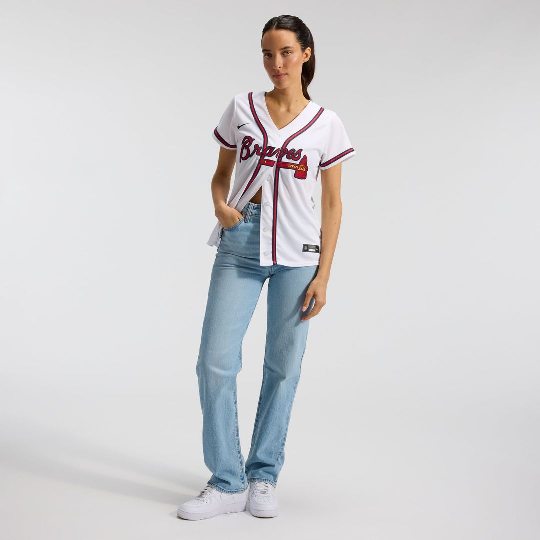 Atlanta Braves Nike Women's Home Replica Team Jersey - White | MLB Fan Gear