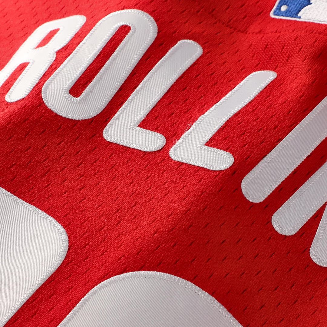 Jimmy Rollins Philadelphia Phillies Mitchell & Ness Cooperstown Mesh Batting Practice Button-Up Jersey - Red | MLB Fan Gear