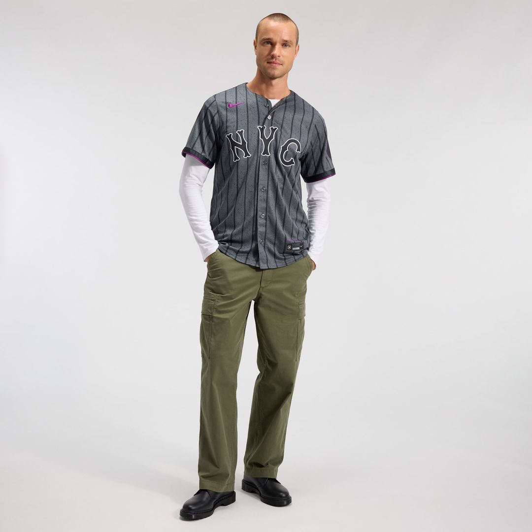 New York Mets Nike City Connect Limited Jersey - Gray | MLB Fan Gear