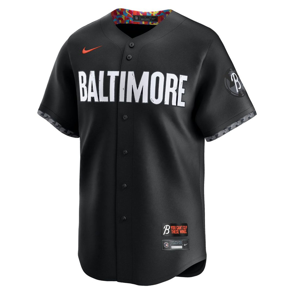 Baltimore Orioles Nike City Connect Limited Jersey - Black | MLB Fan Gear