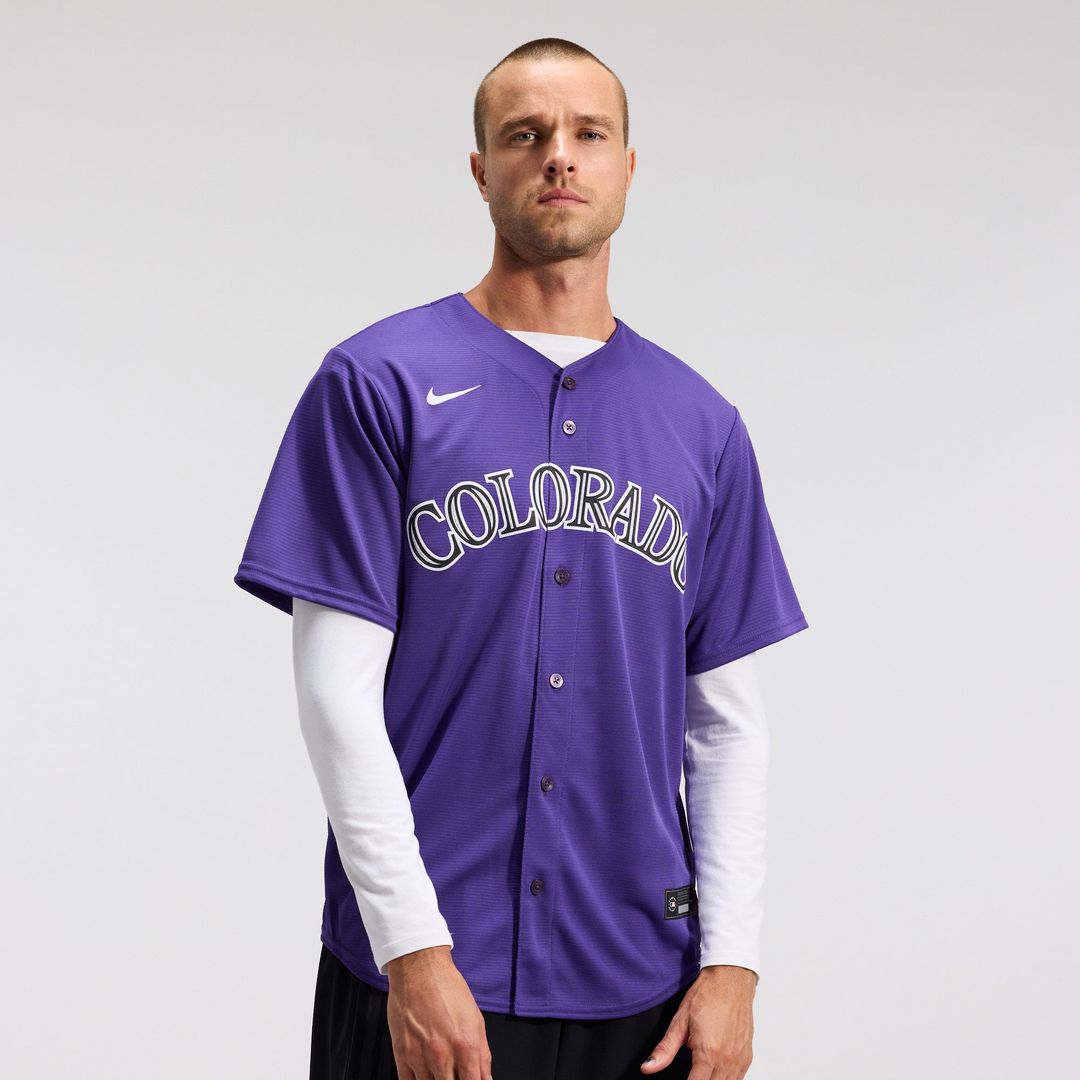 Colorado Rockies Nike Alternate Replica Team Jersey - Purple | MLB Fan Gear