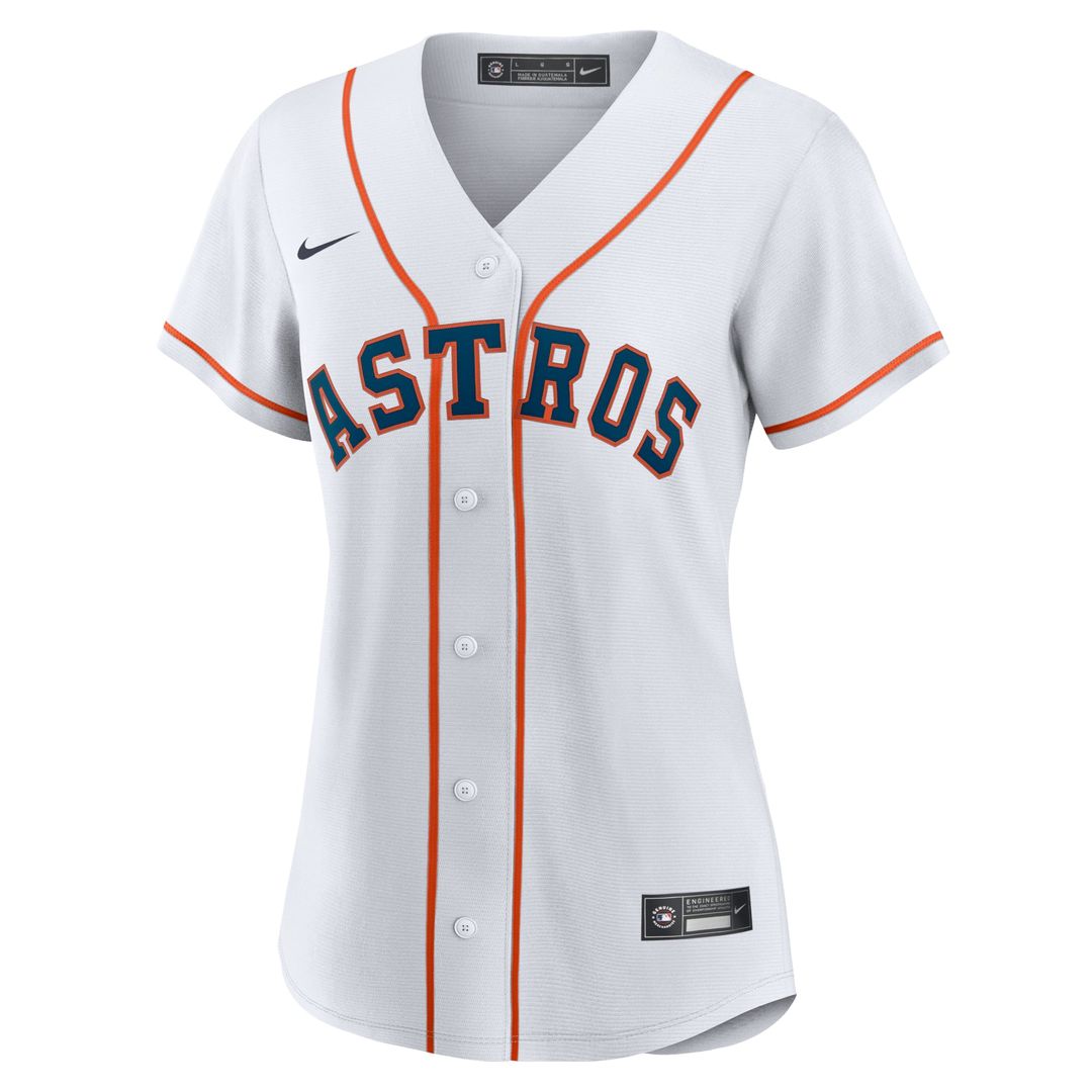 Yainer Diaz Houston Astros Nike Women's Home Replica Jersey - White | MLB Fan Gear
