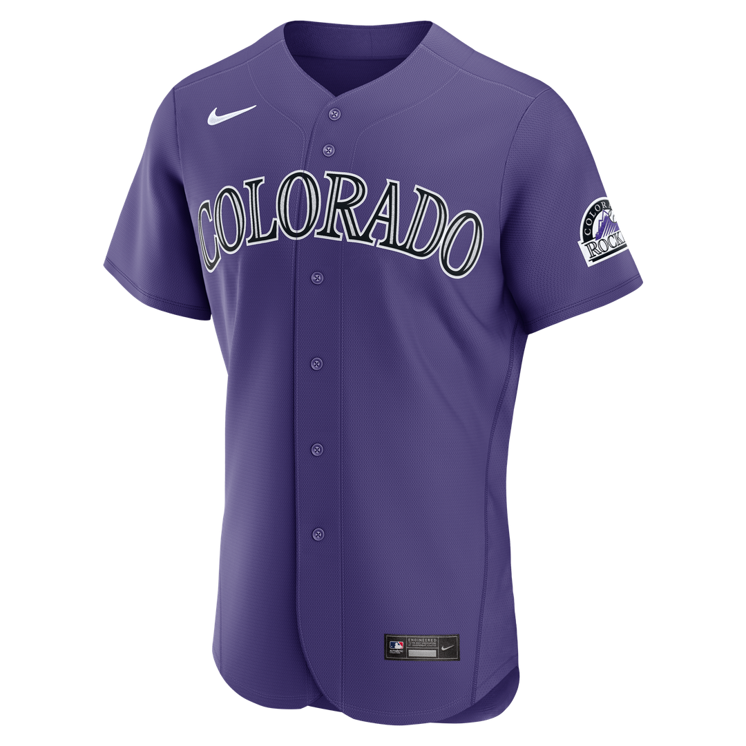Colorado Rockies Nike Alternate Authentic Jersey - Purple | MLB Fan Gear