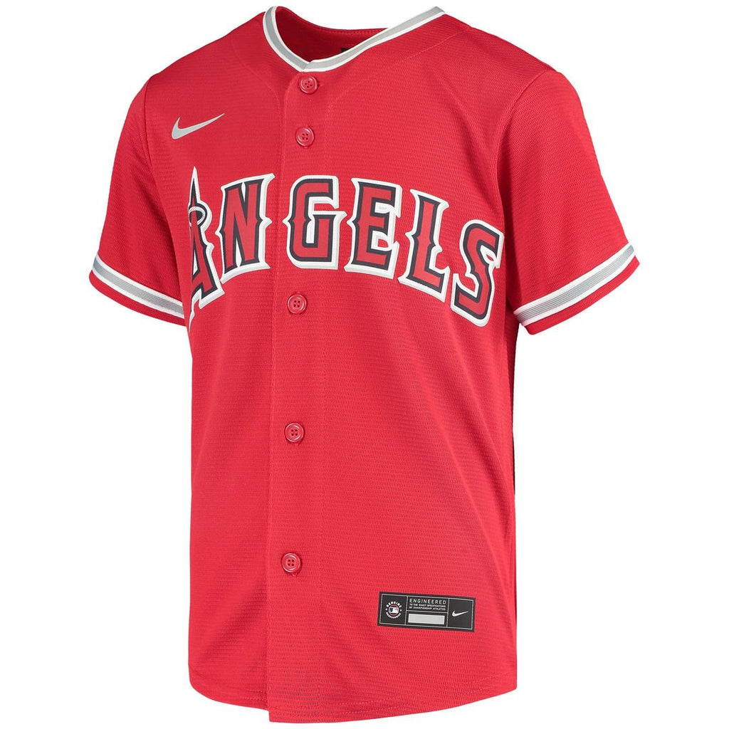 Anthony Rendon Los Angeles Angels Nike Youth Alternate Replica Player Jersey - Red | MLB Fan Gear