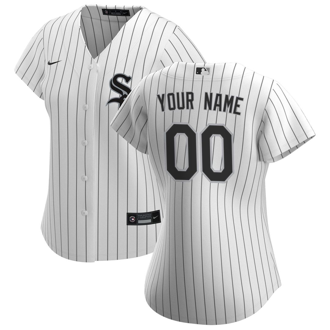 Chicago White Sox Nike Women's Home Replica Custom Jersey - White | MLB Fan Gear