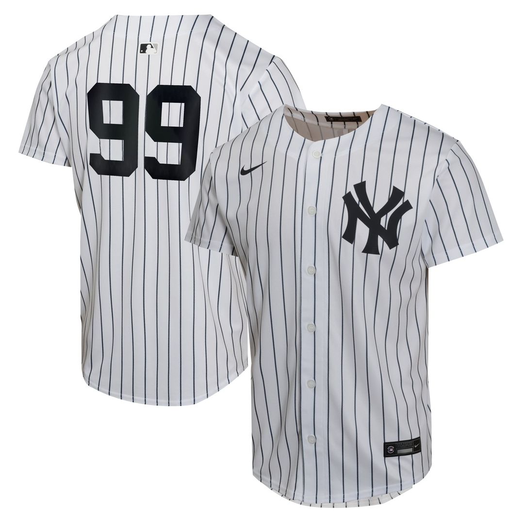 Aaron Judge New York Yankees Nike Youth Home Game Player Jersey - White | MLB Fan Gear