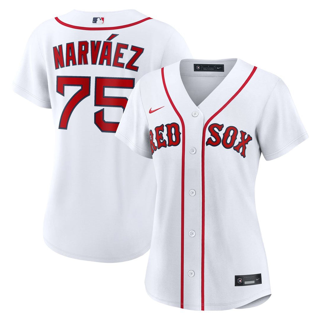 Carlos Narváez Boston Red Sox Nike Women's Home Replica Jersey - White | MLB Fan Gear