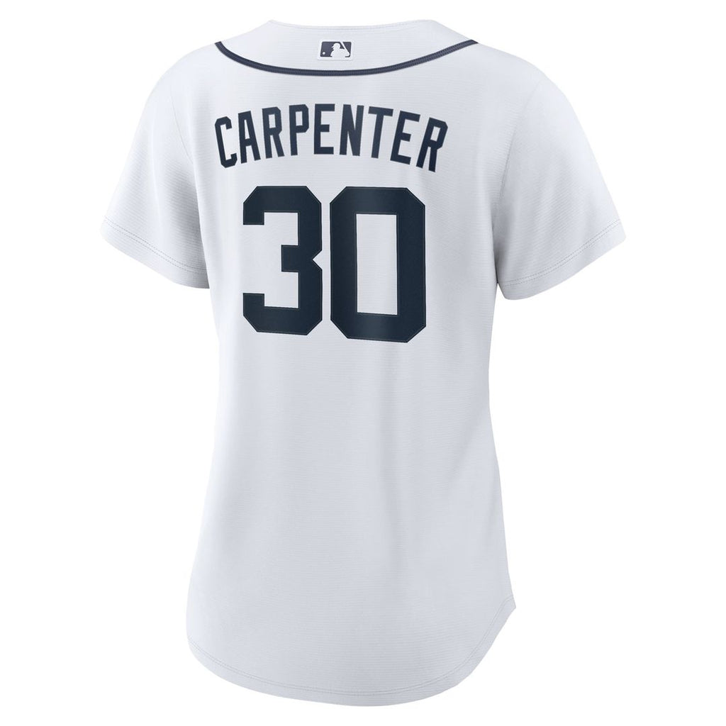 Kerry Carpenter Detroit Tigers Nike Women's Home Replica Jersey - White | MLB Fan Gear