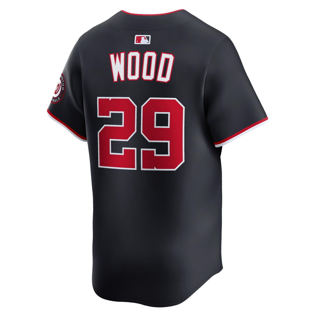 James Wood Washington Nationals Nike Alternate Limited Player Jersey - Navy | MLB Fan Gear