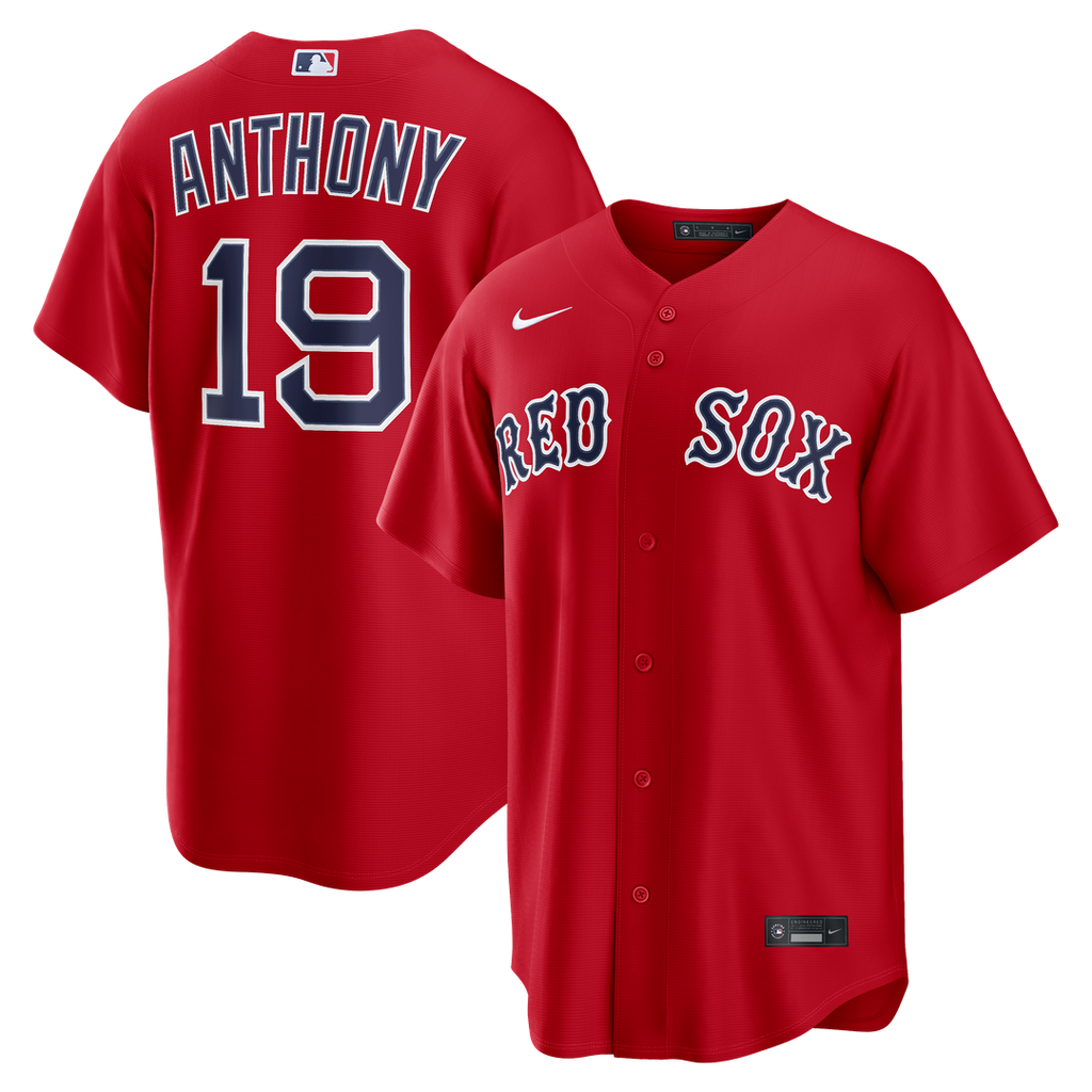 Roman Anthony Boston Red Sox Nike Alternate Replica Jersey - Red | MLB Fan Gear