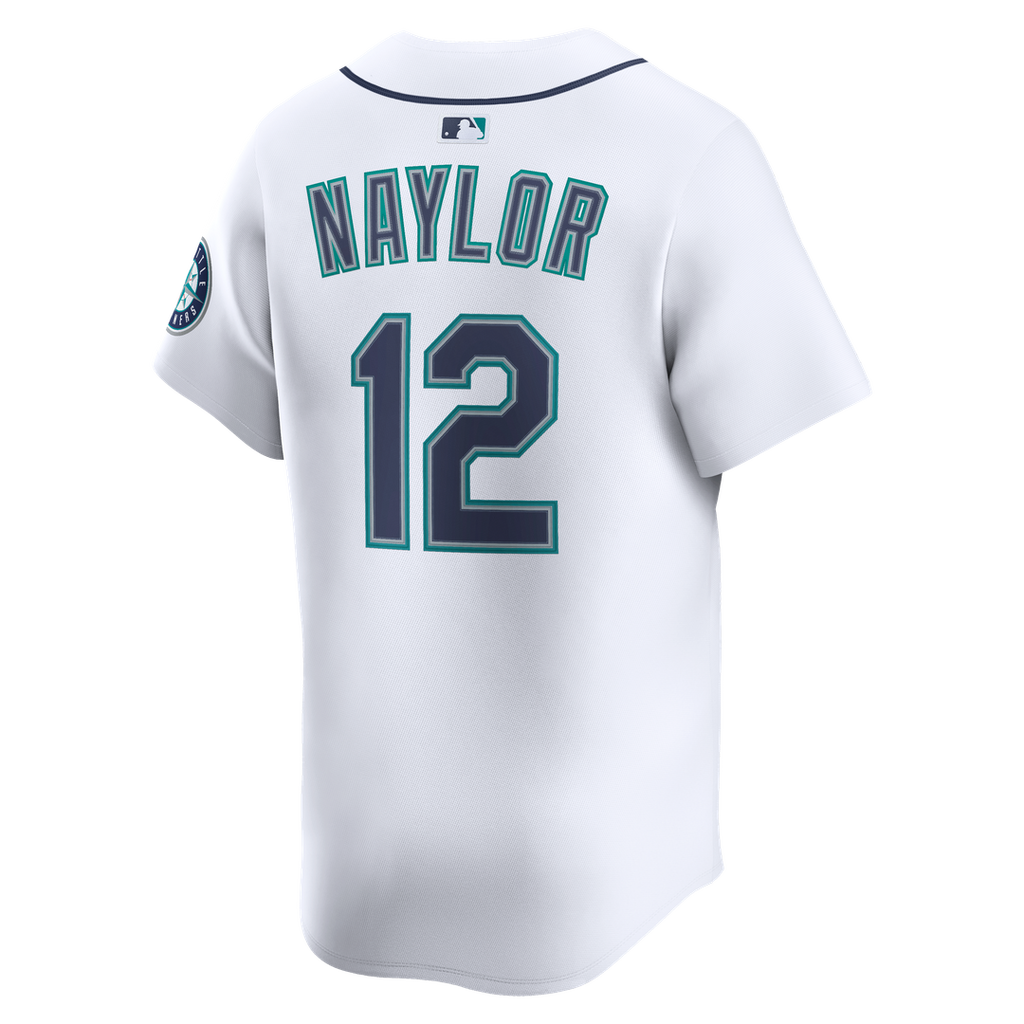 Josh Naylor Seattle Mariners Nike Home Limited Jersey - White | MLB Fan Gear