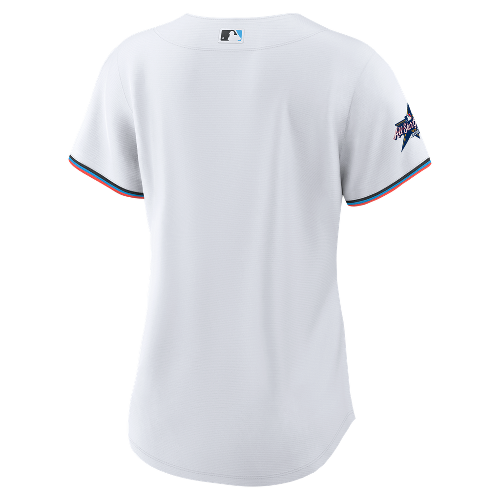 Miami Marlins Nike Women's Replica Team Jersey - White | MLB Fan Gear