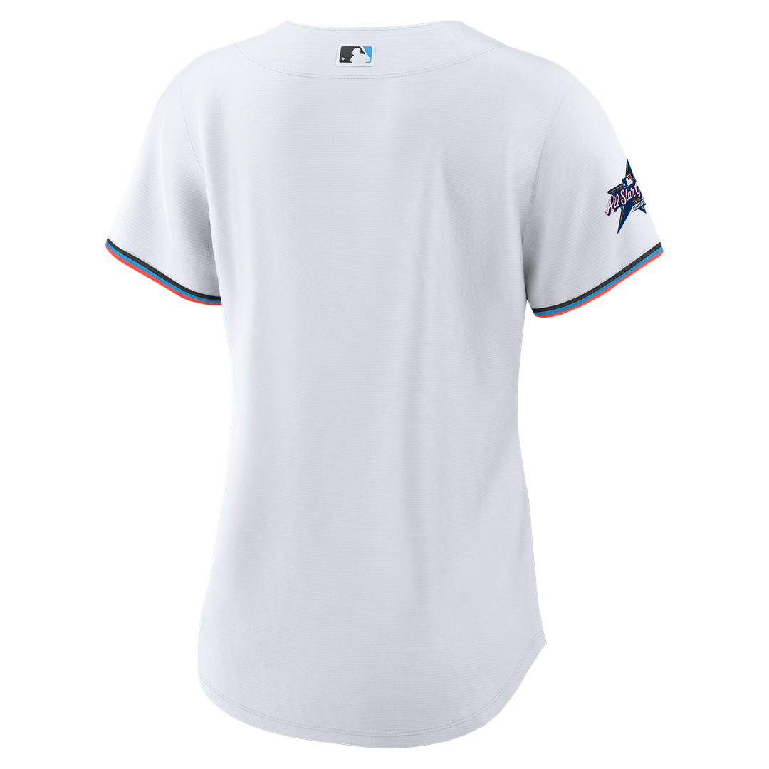 Miami Marlins Nike Women's Replica Team Jersey - White | MLB Fan Gear