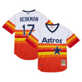 Lance Berkman Houston Astros Mitchell & Ness 2004 Cooperstown Collection Authentic Throwback Jersey - White | MLB Fan Gear