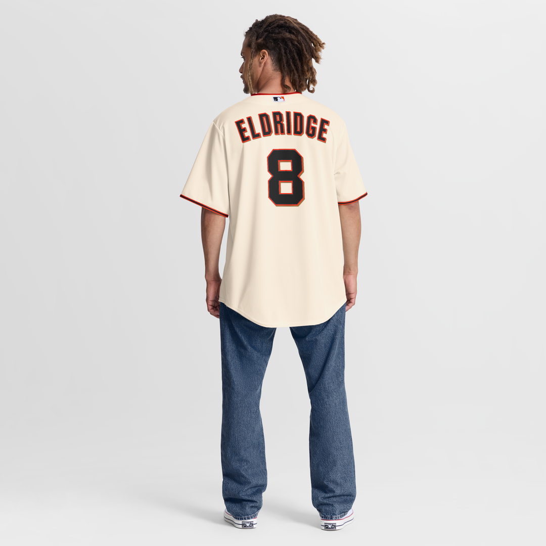 Bryce Eldridge San Francisco Giants Nike Home Replica Jersey - Cream | MLB Fan Gear